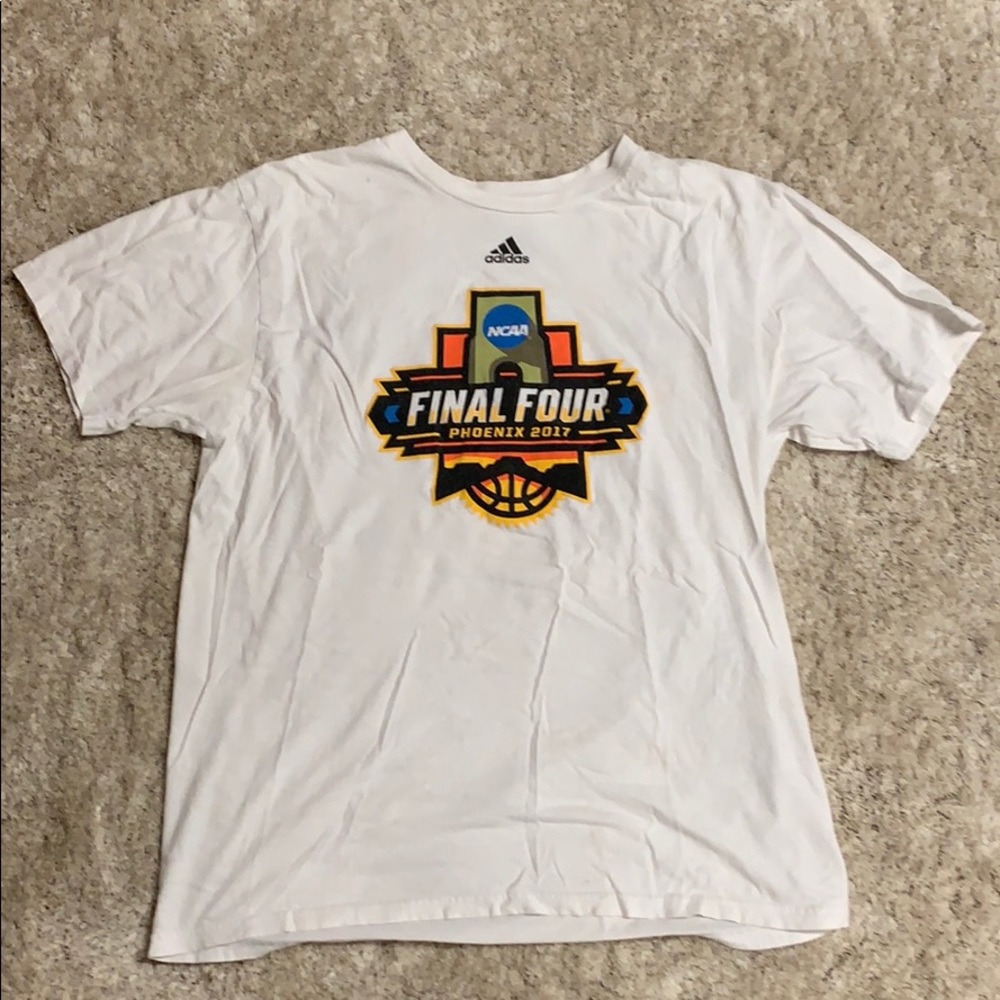 FINAL FOUR PHOENIX 2017 WHITE ADIDAS T-SHIRT